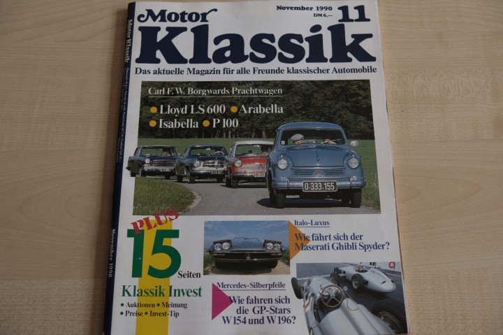 Motor Klassik 11/1990